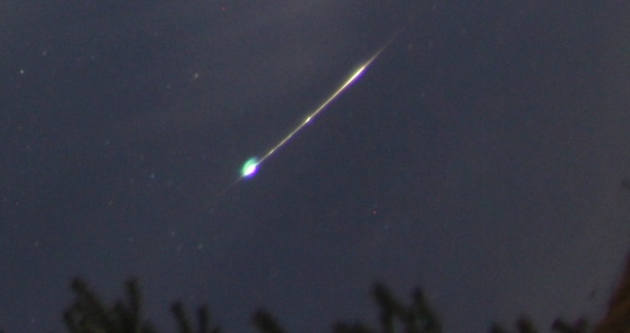 weihnachts meteor 2012