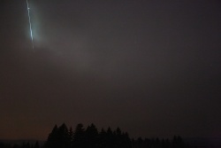Meteor Feuerkugel 10.02.2012 Bildausschnitt