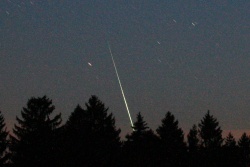 Meteor Feuerkugel 15.05.2012 Bildausschnitt