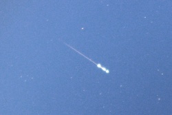 Meteor Feuerkugel 27.07.2012 Bildausschnitt