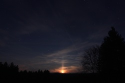 lichtsäule mond 20240321 vs