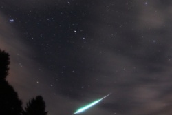Meteor Feuerkugel 26.09.2012 Bildausschnitt