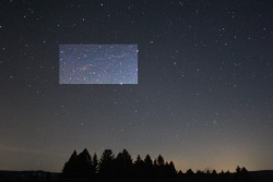 Meteor Rauchspur 06.03.2013